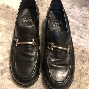 Vintage Black Loafers